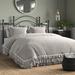 One Allium Way® Esai Microfiber Comforter Set Microfiber in Gray | Full/Queen Comforter + 2 Standard Shams | Wayfair