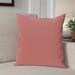 Andover Mills™ Carron Square Pillow Cover & Insert Polyester/Polyfill blend in Pink | 26 H x 26 W x 7 D in | Wayfair ADML2094 39562405