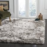 Gray 120 x 2.5 in Indoor Area Rug - Mercer41 Morrell Shag Hand-Tufted Light Area Rug Polyester | 120 W x 2.5 D in | Wayfair