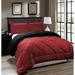 Red Barrel Studio® Nicollet Microfiber Reversible Comforter Set redPolyester/Polyfill/Microfiber | Twin Comforter + 1 Sham | Wayfair