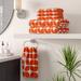 Corrigan Studio® Lita Cotton Jacquard Bath Towel 6 Piece Set 100% Cotton in Orange/Red/Brown | 28 W in | Wayfair E469711FCE7745D385B43F8A4C65C348