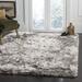 Gray 72 x 2.5 in Indoor Area Rug - Mercer41 Morrell Shag Hand-Tufted Light Area Rug Polyester | 72 W x 2.5 D in | Wayfair