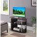 Convenience Concepts Designs2Go Swivel 37 inch 3 Tier TV Stand