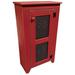 August Grove® Ossett 1 - Door Accent Cabinet Wood in Red | 42 H x 24 W x 12.5 D in | Wayfair AGTG2963 42621352