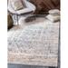 Gray 61 x 0.25 in Area Rug - Alcott Hill® Corteney Oriental Area Rug Chenille/Polypropylene | 61 W x 0.25 D in | Wayfair