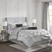 Mercer41 Celino 7 Piece Tufted Comforter Set Polyester/Polyfill/Microfiber in Gray | Queen Comforter + 6 Additional Pieces | Wayfair