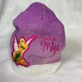 Disney Accessories | Disney Fairies Tinkerbell Kids Beanie Skull Cap | Color: Pink/Purple | Size: Girls Approx. 5 - 11