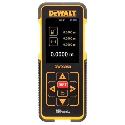 50 m Laser-Entfernungsmesser mit Bluetooth-Funktion Dewalt DW03050-XJ