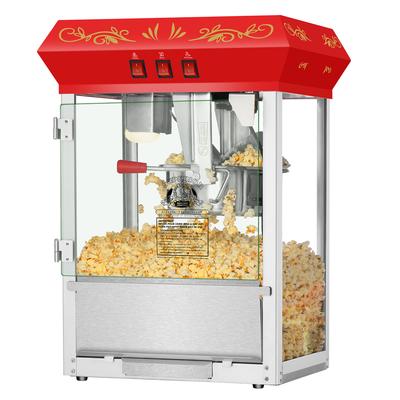 Superior Popcorn Countertop Popcorn Machine (Red)