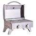 2 Burner Portable Stainless Steel BBQ Table Top Grill for Outdoors - 22" x 18" x 15" (L x W x H)