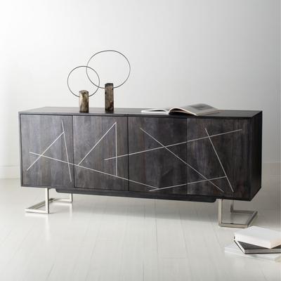 SAFAVIEH Couture Penn Geometric 4 Door Sideboard