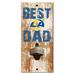 Los Angeles Rams 5'' x 12'' Best Dad Bottle Opener