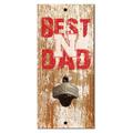 Nebraska Huskers 5'' x 12'' Best Dad Bottle Opener