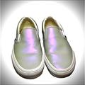 Vans Shoes | Color Changing Vans! Gray/Purple Slip-On | Color: Purple/Silver | Size: 6.5