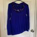 Free People Sweaters | Free People Sequin Sweater | Color: Blue/Pink | Size: Xs
