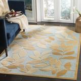 Green/White 48 x 0.24 in Indoor Area Rug - Safavieh Martha Stewart Floral Cream/Green Area Rug Viscose | 48 W x 0.24 D in | Wayfair MSR4481-2511-4