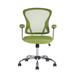 Wrought Studio™ Angelpreet Mesh Task Chair Upholstered/Mesh in Green | 42 H x 22.5 W x 21.75 D in | Wayfair VKGL1732 25982868