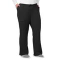 Plus Size Women's Jockey Scrubs Women's Favorite Fit Pant by Jockey Encompass Scrubs in Black (Size 2X(20W-22W))