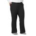 Plus Size Women's Jockey Scrubs Women's Favorite Fit Pant by Jockey Encompass Scrubs in Black (Size 2X(20W-22W))