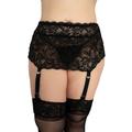 Nickel Free Lace Garter Belt