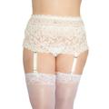 Nickel Free Lace Garter Belt