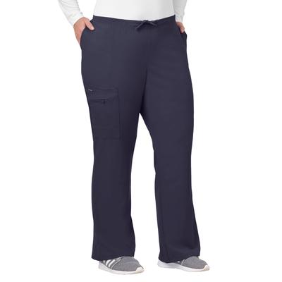 Plus Size Women's Jockey Scrubs Women's Favorite Fit Pant by Jockey Encompass Scrubs in Charcoal (Size 2X(20W-22W))