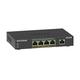 NETGEAR PoE Switch 4 Port (GS305P) - 5 Port Gigabit Ethernet Switch with 4 x PoE @ 55W - Network Switch - Ethernet Splitter - Desktop or Wall Mount