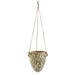 2' Tuscan Hanging Ceramic Scroll Planter