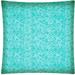 Joita WATER WAVE Turquoise Indoor/Outdoor - Zippered Pillow Cover