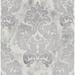 Seabrook Designs Miraflores Damask Unpasted Wallpaper