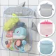 Sac à ventouse en maille pour bébé panier de jouets de bain pour enfants motif animal de dessin