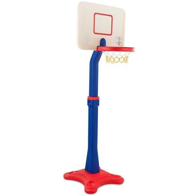 Kids Adjustable Height Basketball Hoop Stand - 25.5'' x 33.5'' x (63'' - 85")