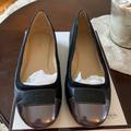 Coach Shoes | Coach Black Flats Size 8b | Color: Black/Gray | Size: 8