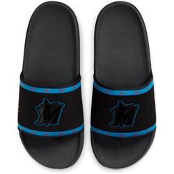 Men's Nike Miami Marlins Team Off-Court Slide Sandals