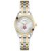 Women's Bulova Silver/Gold Texas A&M Aggies Classic Two-Tone Round Watch