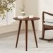 Evie Wood End Table with Faux Wood Overlay by Christopher Knight Home - 20"L x 20"W x 22"H