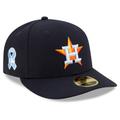 Men's New Era Navy Houston Astros 2021 Father's Day On-Field Low Profile 59FIFTY Fitted Hat