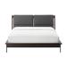 Park Avenue Cal King Platform Bed with Fabric in Ruby - Greenington GPA0003RB