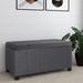 WYNDENHALL Lancaster 36 inch Wide Contemporary Rectangle Storage Ottoman