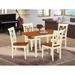 East West Furniture Dinette Set Includes a Rectangle Dining Room Table with Butterfly Leaf and Dining Chairs (Pieces Options)