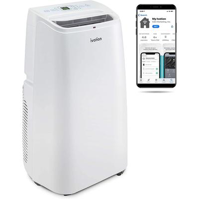 Ivation Smart 12,000 BTU Portable Air Conditioner with Window Exhaust