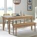 Grain Wood Furniture Valerie 63-inch Solid Wood Dining Table