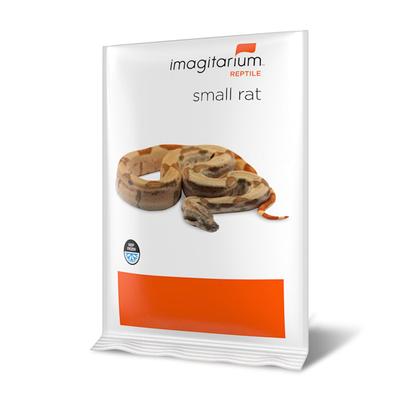 Frozen Small Rat - 3 Count