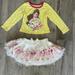 Disney Matching Sets | Belle Outfit | Color: Tan/Gray | Size: 3tg