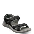 Nunn Bush Rio Vista 3-Strap River Sandal - Mens 10 Black Sandal Medium