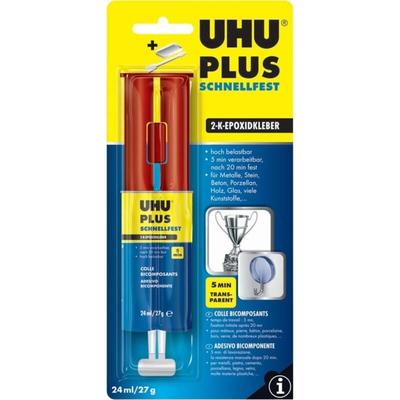 UHU - plus schnellfest Doppelkammerspritze 27 g Zweikomponentenkleber Image