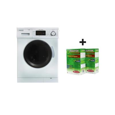 Equator Ver 2 Pro 24" Combo Compact Washer Dryer Vented/Ventless+2 Boxes Detergent