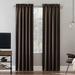 Sun Zero Oslo Home Theater 100% Blackout Rod Pocket Curtain Panel, Single Panel