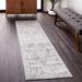 Brooklyn Rug Co Gena Vintage Distressed Transitional Medallion Area Rug