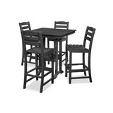 POLYWOOD La Casa Caf Farmhouse 5-piece Outdoor Bar Set